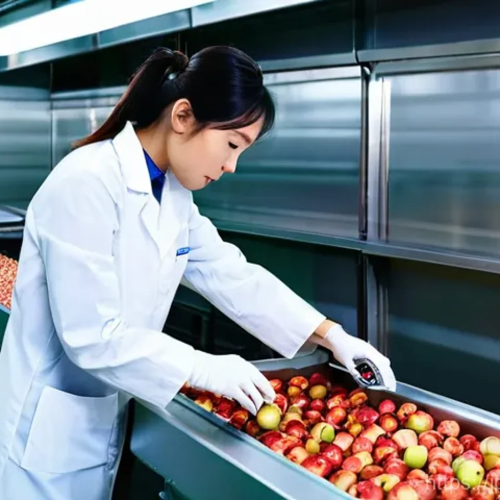 농산물품질관리사 이직 성공 사례와 팁 - **Prompt: Global Excellence in Japanese Produce Quality Control**
    A professional Japanese agricu...