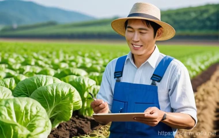 농산물품질관리사 이직 성공 사례와 팁 - **Prompt: Global Excellence in Japanese Produce Quality Control**
    A professional Japanese agricu...