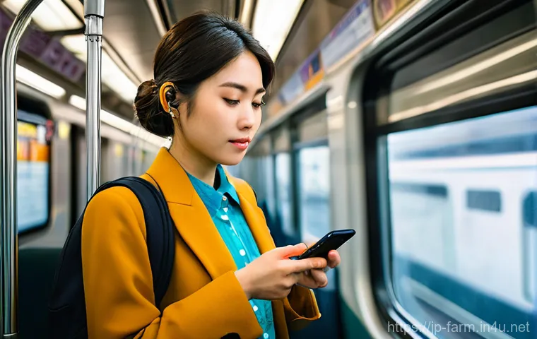 농산물품질관리사 시험 대비 시간 관리 비법 - Prompt 1: Urban Commuter Mastering Hidden Study Time**